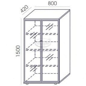 Szafa RLP-7 80x150h Wuteh