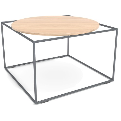 Stolik kawowy Loft LF-4 Wuteh Ø600 mm, wysokość 400 mm