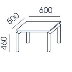 Stolik konferencyjny SK-41 Wuteh (60x50)