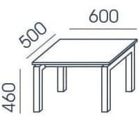 Stolik konferencyjny SK-42 Wuteh (60x50)