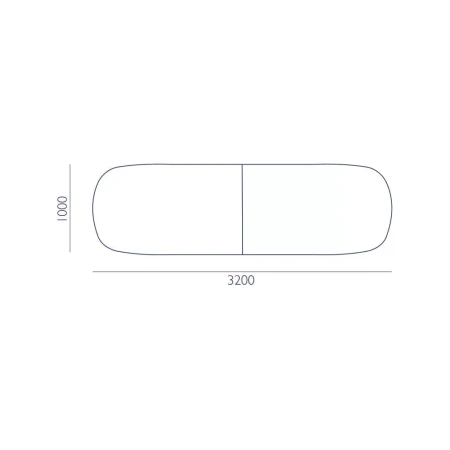 Stół konferencyjny SZ-12 Wuteh (100x320 )  Avo