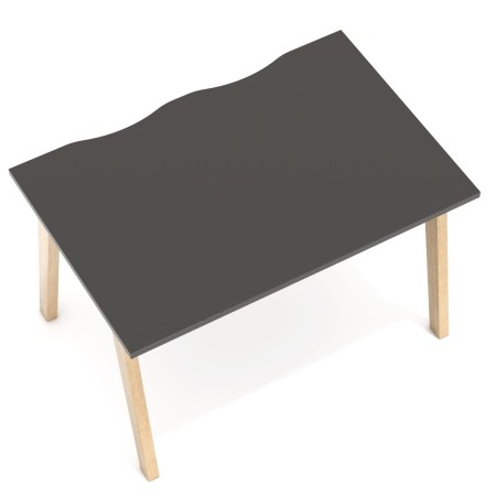 Biurko Balwoo BDP-3 Wuteh 160x80  nogi z dębu