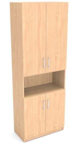 Szafa  wysoka MTX-15 80x219,5h  Wuteh z drzwiami