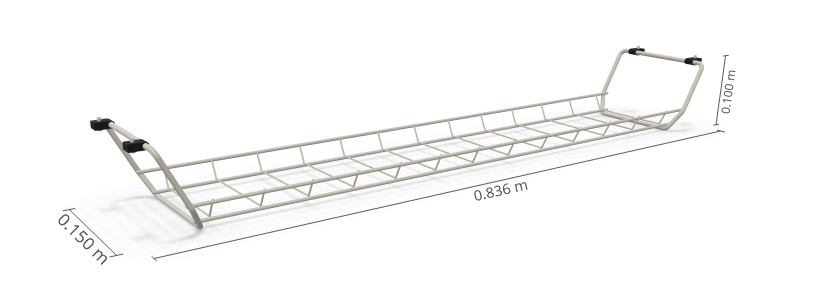  Koszyk KB-3 kanał na kable 80 cm Wuteh