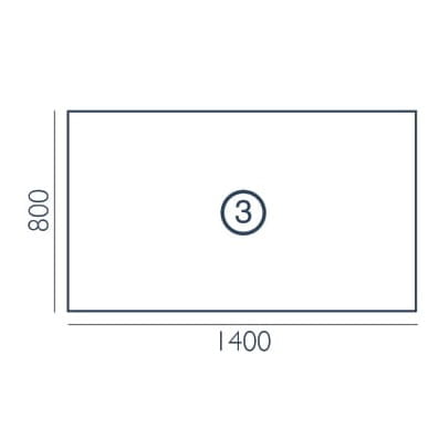 Biurko biurowe Polo PO-3 Wuteh (80x140)