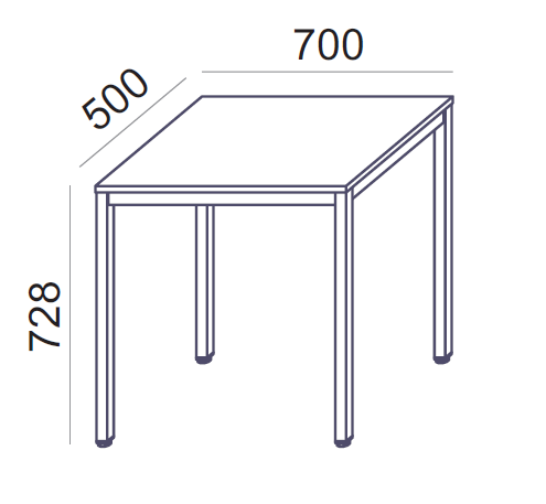 Sove SV-112 stolik na ramie (70x50)