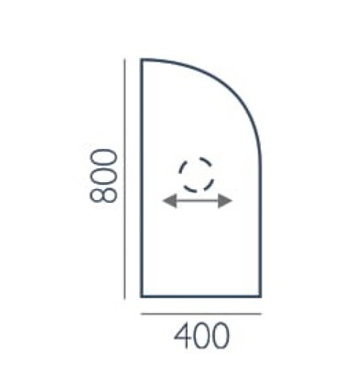 Kompaktowa przystawka do biurka P-9 Wuteh 800 × 600 mm