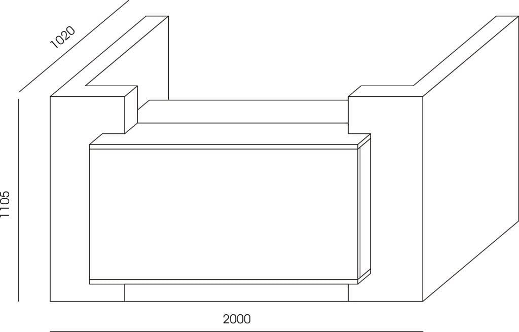 Lada recepcyjna Terra TR-5 WUTEH