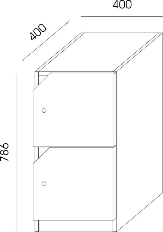Szafka_locker SV-212 Sove