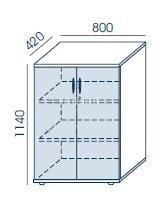 Szafka RMP-5 80x114h Wuteh orzech antyczny rewelacyjna cena