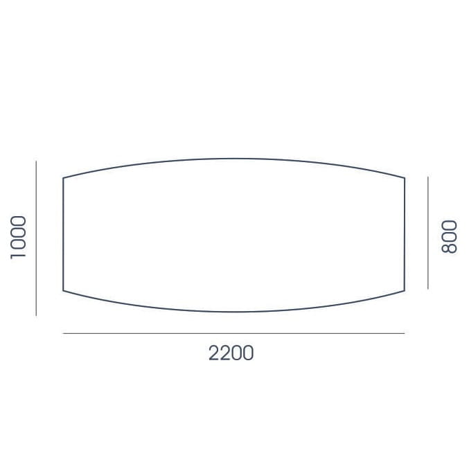 Stół konferencyjny SK-43 Wuteh (220x100)