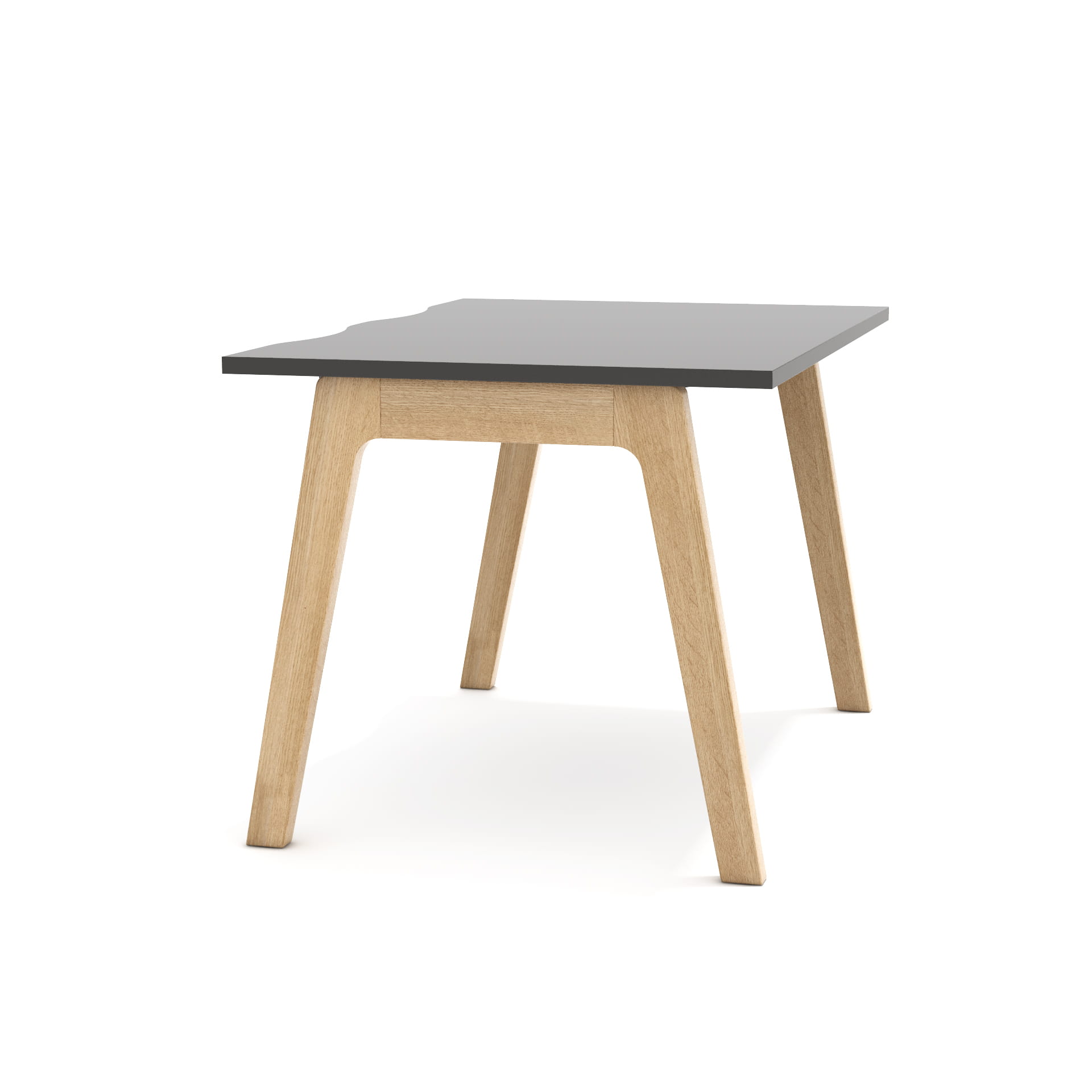 Biurko Balwoo BDP-4 Wuteh 180x80  nogi z dębu